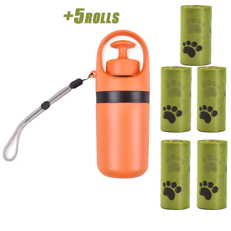 Ultimate Portable Dog Pooper Scooper: Effortless Outdoor Pet Waste Cleanup with Built-In Garbage Bags and No-Touch Design